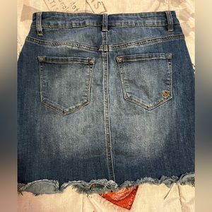 Jean skirt